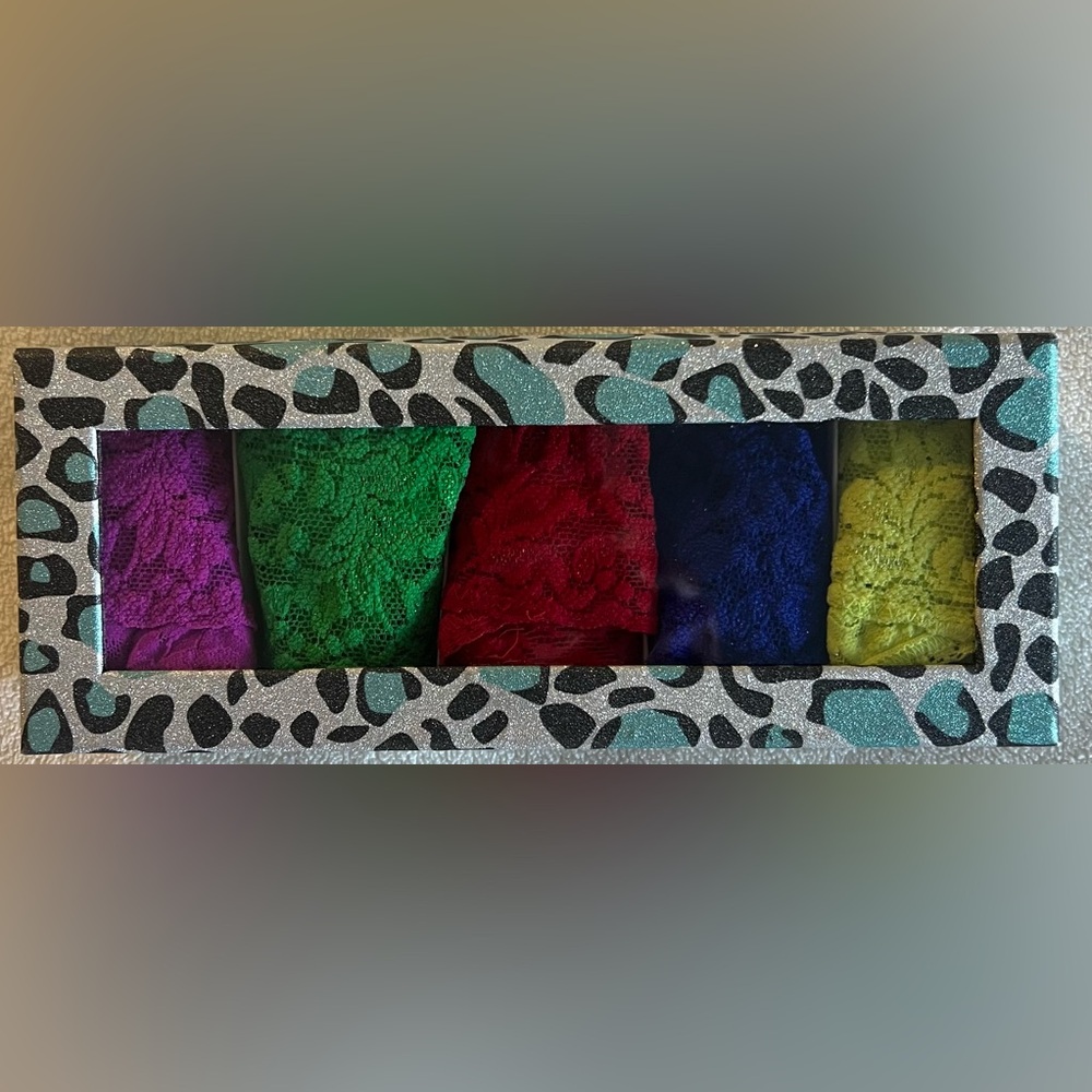 Colorful Lace Panty Set